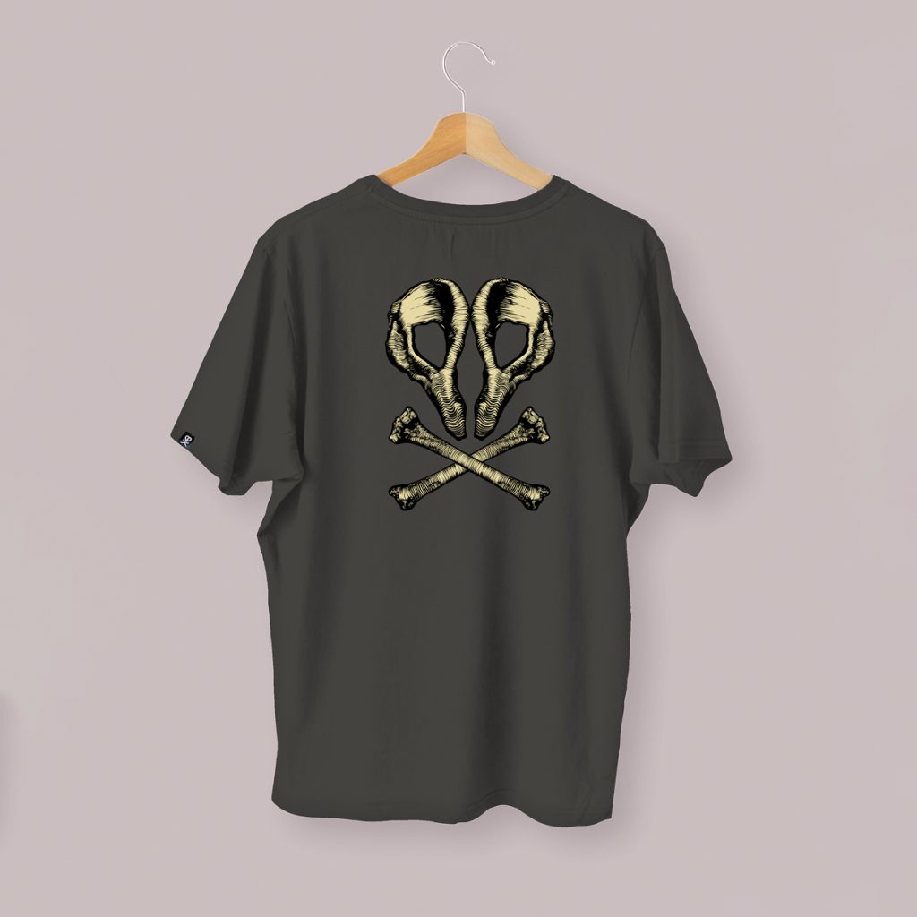 BONES ( dark grey )