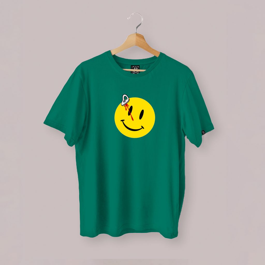 ACID SMILEY -turquoise-
